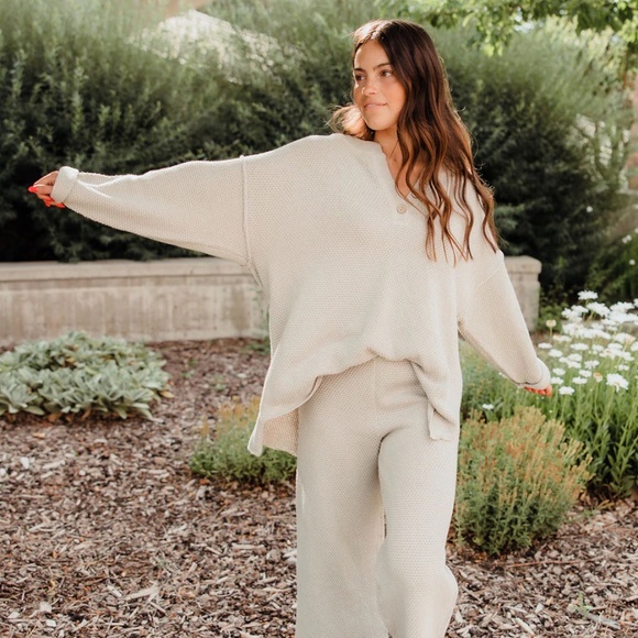 Free People Cream Sweater - Picture 5 of 16